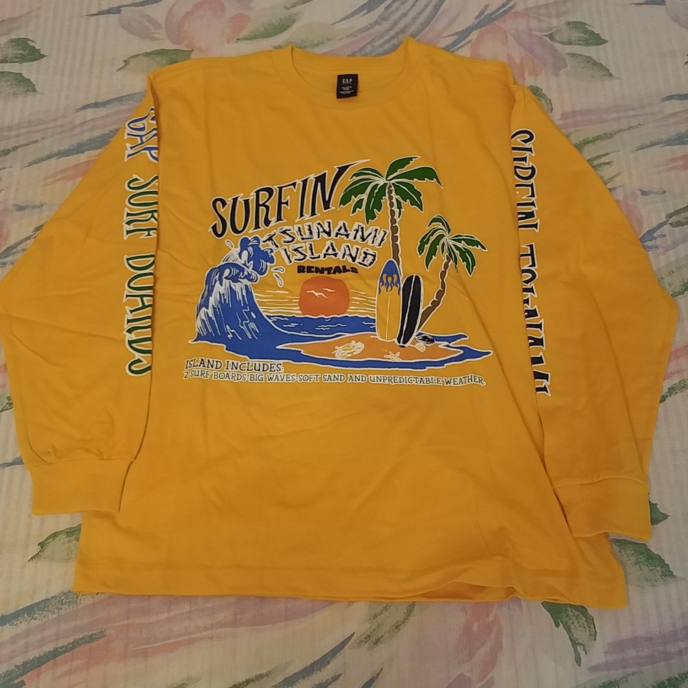 GAP Kids Long Sleeve Shirt (Size XL, 12)